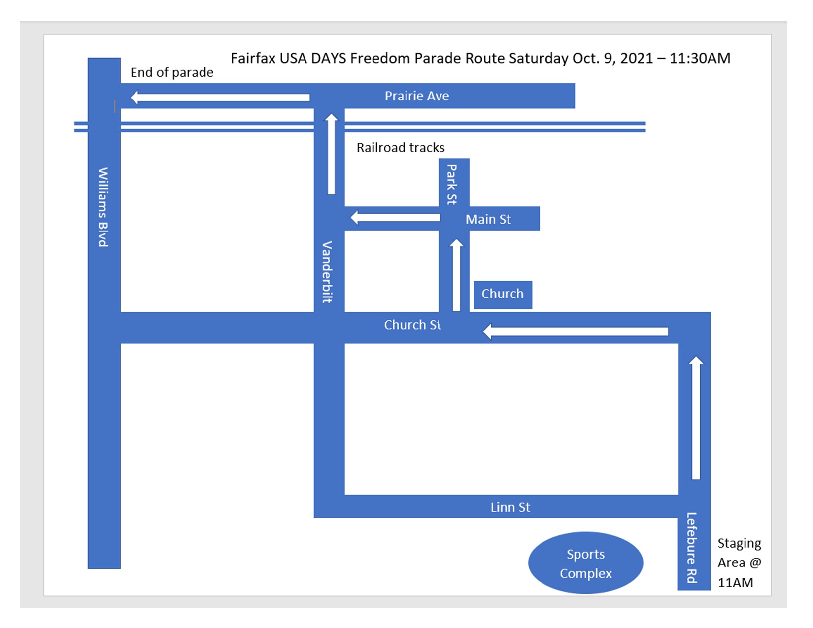 Fairfax USA Days 2020 Fairfax State Savings Bank
